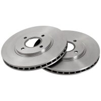 2 brake discs ventilated Ø 278 mm 24 mm A.B.S. for...
