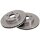 2 brake discs ventilated Ø 271 mm 25 mm A.B.S. for TOYOTA PREVIA