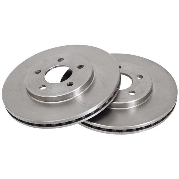 2 brake discs ventilated Ø 260 mm 22 mm A.B.S. for CHRYSLER VOYAGER