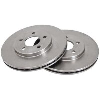 2 brake discs ventilated Ø 260 mm 22 mm A.B.S. for...