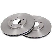2 brake discs ventilated Ø 282 mm 24 mm A.B.S. for...
