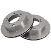 2 brake discs ventilated Ø 266 mm 18 mm A.B.S. for...
