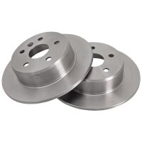 2 brake discs full Ø 288 mm 10.2 mm A.B.S. for...