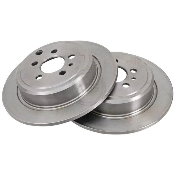 2 brake discs full Ø 295 mm 10 mm A.B.S. for CITROËN EVASION and others