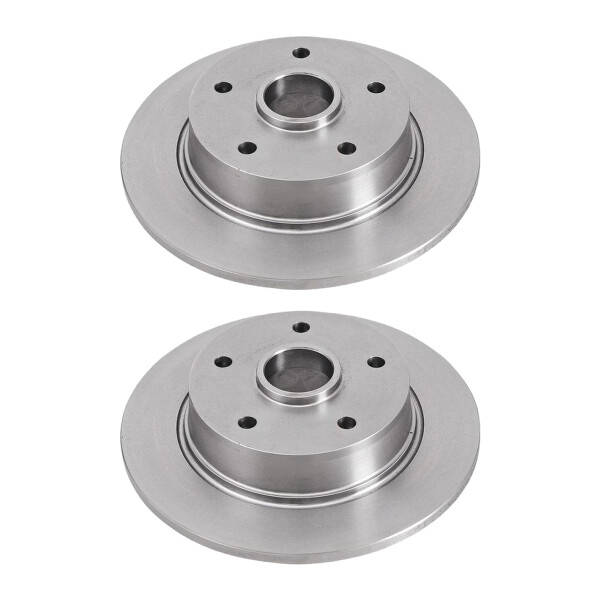 2 Bremsscheiben voll Ø 258 mm 10 mm A.B.S. für u.a. MAZDA 626