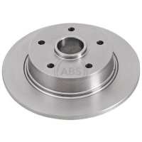 Rear brake disc 258mm ABS for MAZDA 626 III Station Wagon