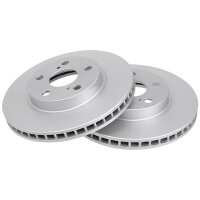 2 brake discs ventilated Ø 255 mm 25 mm A.B.S. for...
