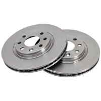 2 brake discs ventilated Ø 256 mm 22 mm A.B.S. for...