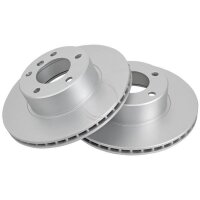 2 brake discs ventilated Ø 296 mm 22 mm A.B.S. for...