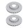 2 brake discs ventilated Ø 315 mm 28 mm A.B.S. for BMW 3 Series and others