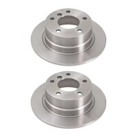 2 brake discs full Ø 272 mm 10 mm A.B.S. for BMW 3...