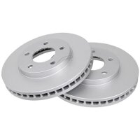 2 brake discs ventilated Ø 278 mm 32.3 mm A.B.S....