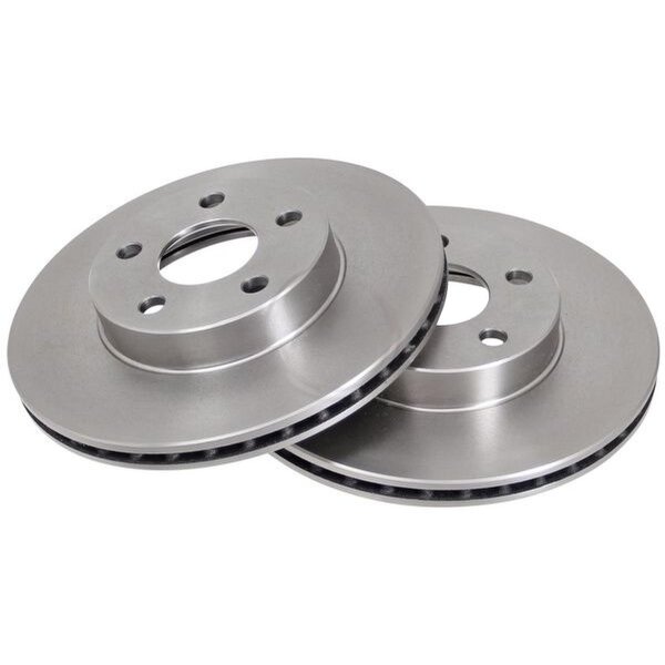 2 brake discs ventilated Ø 259 mm 20.4 mm A.B.S. for BUICK SKYLARK and others