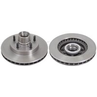 2 brake discs ventilated Ø 267 mm 26.3 mm A.B.S....