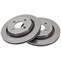 2 brake discs ventilated Ø 273 mm 20 mm A.B.S. for...