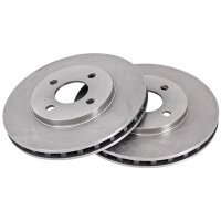 2 brake discs ventilated Ø 260 mm 24 mm A.B.S. for...