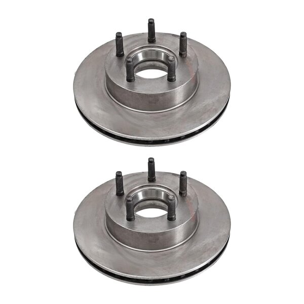 2 brake discs ventilated Ø 276 mm 22.2 mm A.B.S. for FORD USA