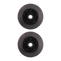 2 brake discs ventilated Ø 282 mm 26.5 mm A.B.S....