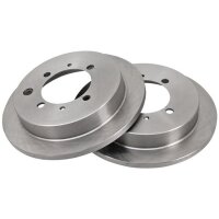 2 brake discs full Ø 263 mm 12 mm A.B.S. for...