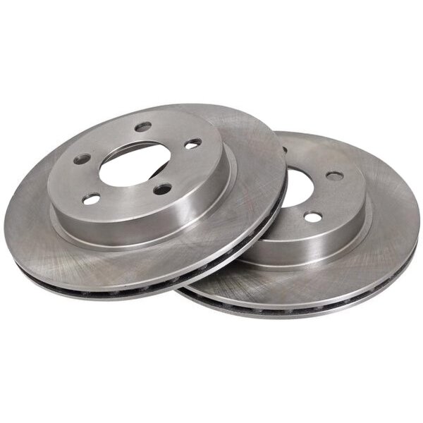 2 brake discs ventilated Ø 258 mm 18.2 mm A.B.S. for MERCURY COUGAR