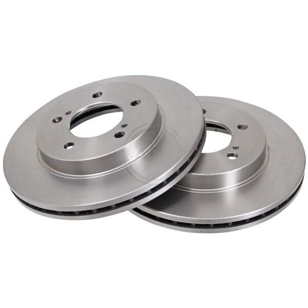 2 brake discs ventilated Ø 277 mm 26 mm A.B.S. for NISSAN QUEST and others