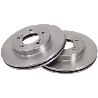 2 brake discs ventilated Ø 277 mm 26 mm A.B.S. for...