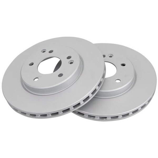 2 brake discs ventilated Ø 288 mm 25 mm A.B.S. for MB C-CLASS and others