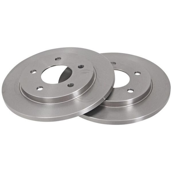 2 brake discs full Ø 257 mm 12.8 mm A.B.S. for BUICK REGAL and others
