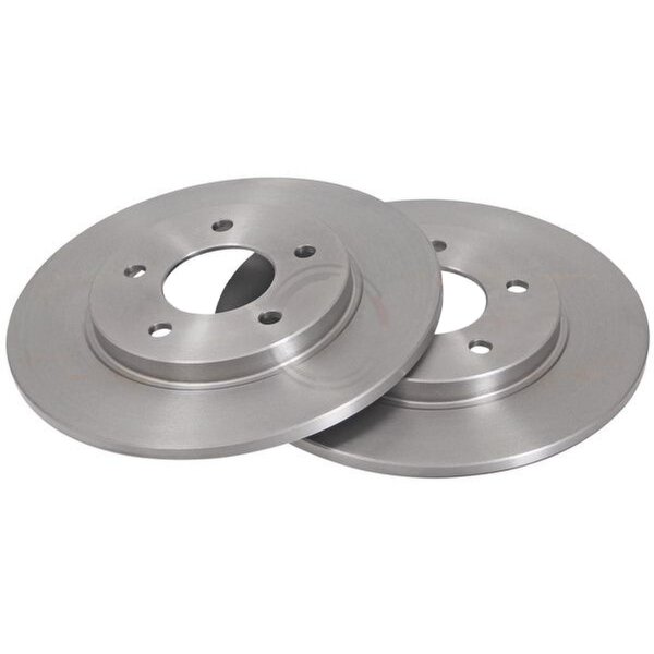 2 brake discs full Ø 278 mm 11 mm A.B.S. for OPEL SINTRA and others