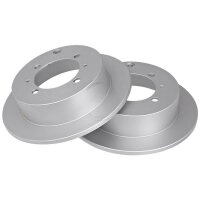 2 brake discs full Ø 262 mm 10 mm A.B.S. for e.g....