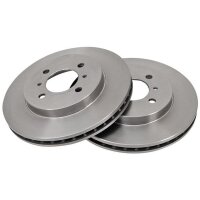 2 brake discs ventilated Ø 256 mm 24 mm A.B.S. for...