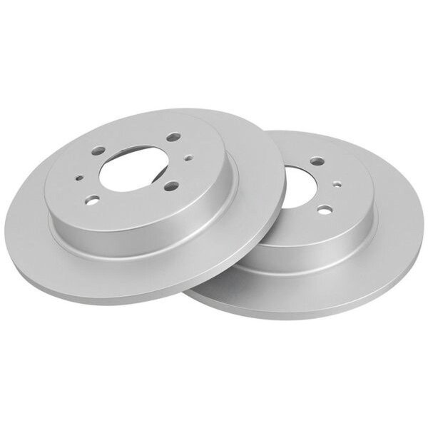 2 brake discs full Ø 260 mm 10 mm A.B.S. for PROTON PERSONA and others