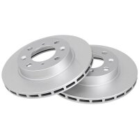 2 brake discs ventilated Ø 236 mm 18 mm A.B.S. for...
