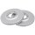 2 brake discs ventilated Ø 280 mm 26 mm A.B.S. for e.g. OPEL FRONTERA