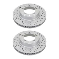 2 brake discs perforated Ø 304 mm 32 mm A.B.S. for...