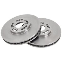 2 brake discs ventilated Ø 296 mm 32 mm A.B.S. for...