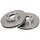 2 brake discs ventilated Ø 280 mm 30 mm A.B.S. for NISSAN 200SX and others