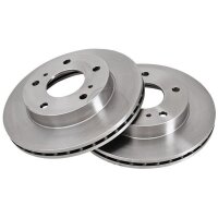 2 brake discs ventilated Ø 250 mm 22 mm A.B.S. for...