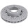 2 brake discs two-piece Ø 322 mm 32 mm A.B.S. for PORSCHE 911 and others