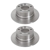 2 Bremsscheiben voll nicht belüftet Ø 272 mm...