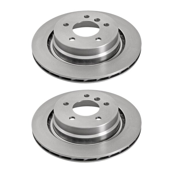 2 brake discs ventilated Ø 312 mm 20 mm A.B.S. for BMW 3 Series and others