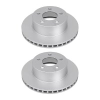 2 brake discs ventilated Ø 280 mm 24 mm A.B.S. for...