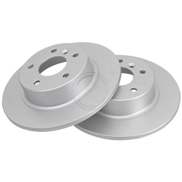 2 brake discs full Ø 304 mm 12.7 mm A.B.S. for LAND ROVER II and others