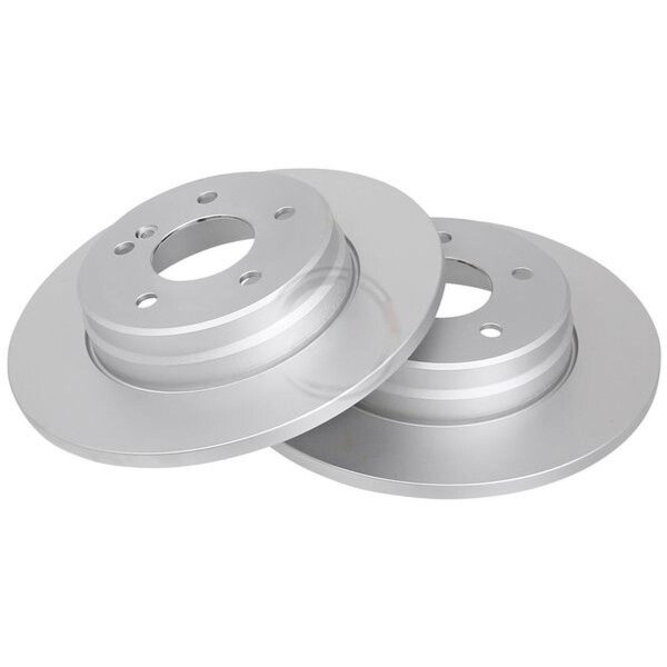 2 brake discs full Ø 290 mm 12 mm A.B.S. for MERCEDES-BENZ E-CLASS and others