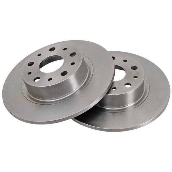 2 brake discs full Ø 276 mm 10 mm A.B.S. for e.g. ALFA ROMEO 166