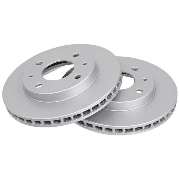 2 brake discs ventilated Ø 256 mm 24 mm A.B.S. for e.g. MITSUBISHI SPACE
