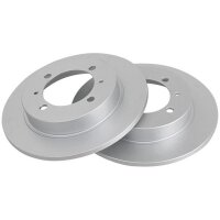 2 brake discs full Ø 260 mm 10 mm A.B.S. for VOLVO...
