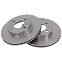 2 brake discs ventilated Ø 247 mm 18 mm A.B.S. for...