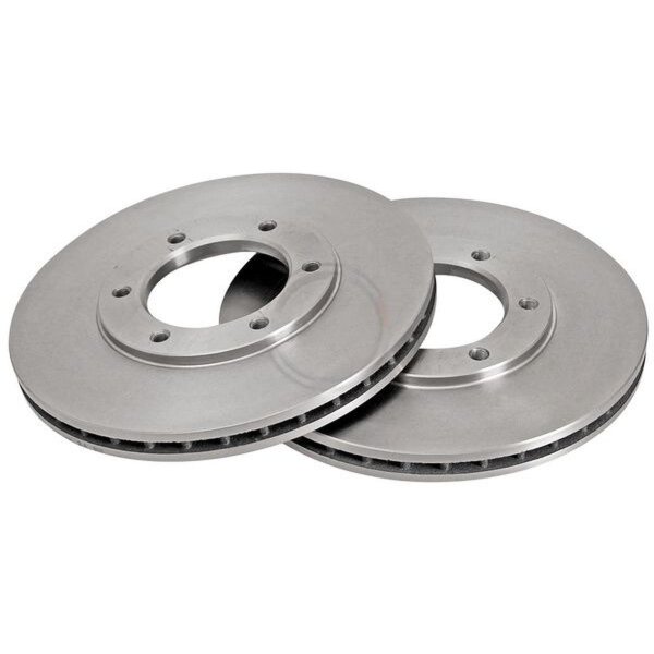 2 brake discs ventilated Ø 305 mm 26 mm A.B.S. for NISSAN PATROL