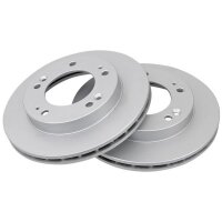 2 brake discs ventilated Ø 284 mm 24 mm A.B.S. for...
